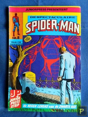 De Spektakulaire Spiderman (Nr. 008) - De negen levens van de Zwarte Kat