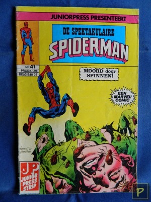 De Spektakulaire Spiderman (Nr. 041) - Moord door spinnen!