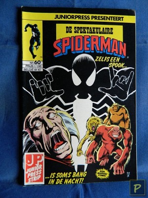De Spektakulaire Spiderman (Nr. 060) - Zelfs een spook is soms bang in de nacht!